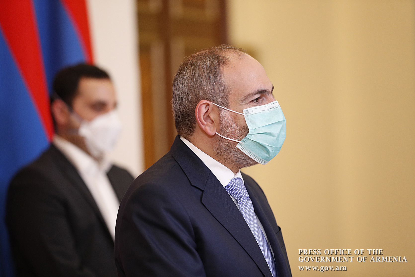 Նիկոլ Փաշինյանի, Արայիկ Հարությունյանի և Արսեն Առաքելյանի ճեպազրույցը (ուղիղ)