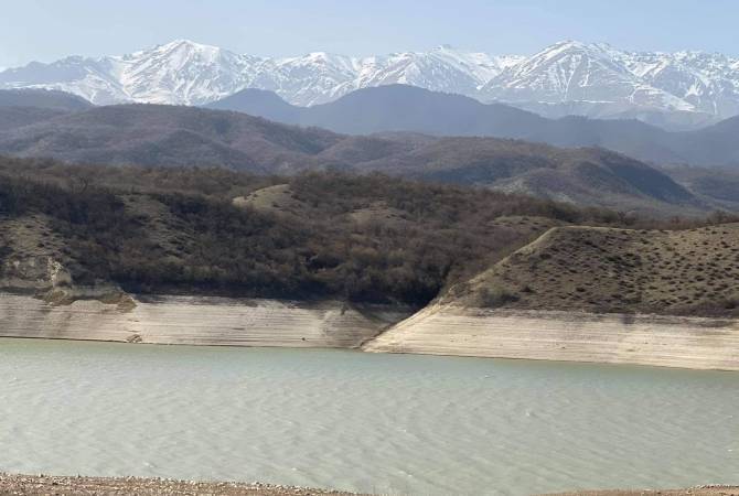 Ադրբեջանի գործողությունների պատճառով խիստ նվազել են Սարսանգի ջրային պաշարները