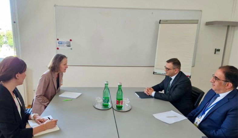 Ռոբերտ Աբիսողոմոնյանը հանդիպել է ԵԱՀԿ շվեյցարական նախագահության հատուկ ներկայացուցչի հետ