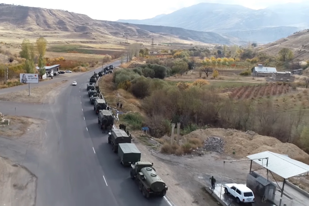 Ռուս խաղաղապահները ուղեկցել են ադրբեջանական զինված ուժերի 4 շարասյունների