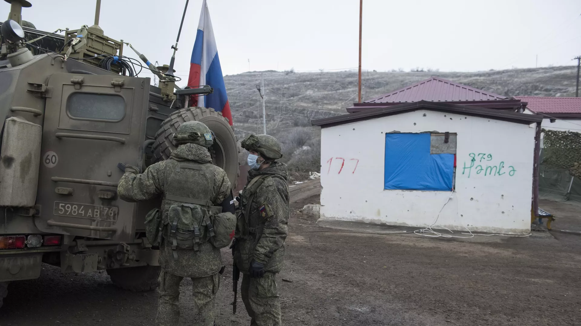 Российским миротворческим контингентом продолжается выполнение задач на территории Нагорного Карабаха