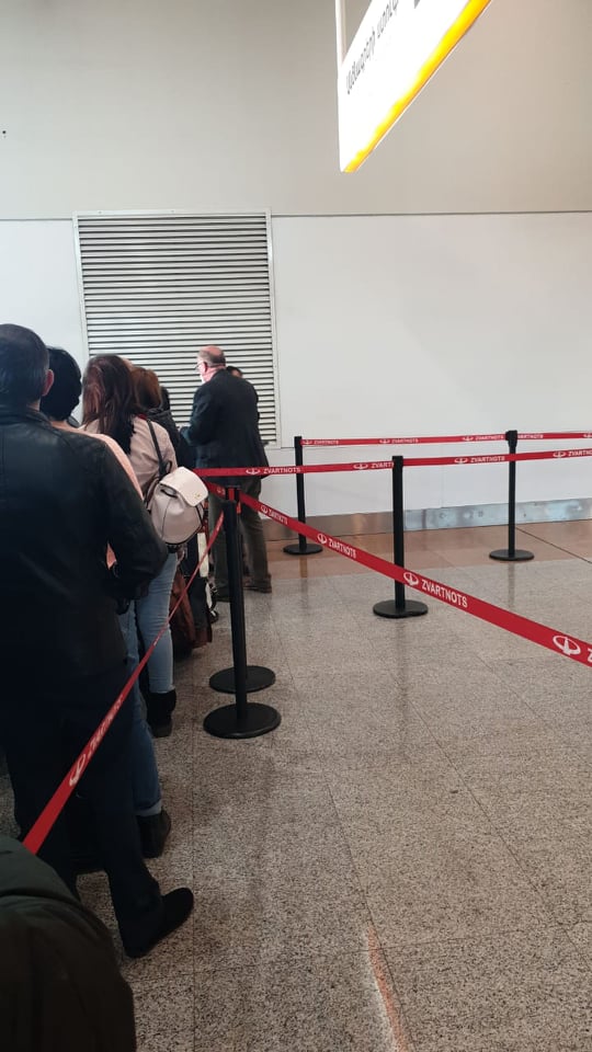 Արտակարգ իրավիճակ «Զվարթնոց»-ում՝ Մոսկվա-Երևան չվերթի ժամանումից հետո
