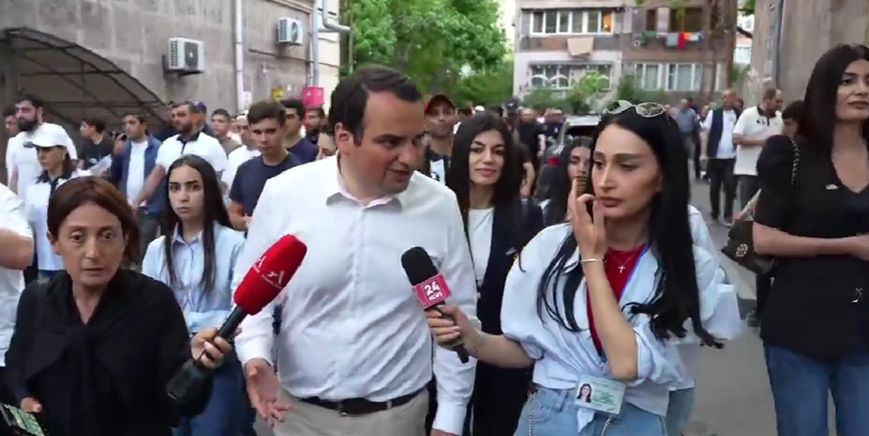 «Ուժեղ Հայաստանը» դաշինքն Արաբկիրում է՝ ուղիղ