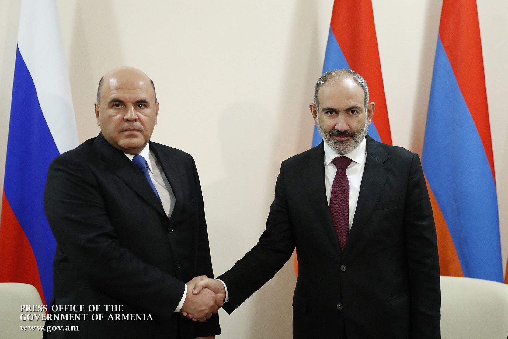 Միխայիլ Միշուստինը հեռախոսազրույց է ունեցել Նիկոլ Փաշինյանի հետ