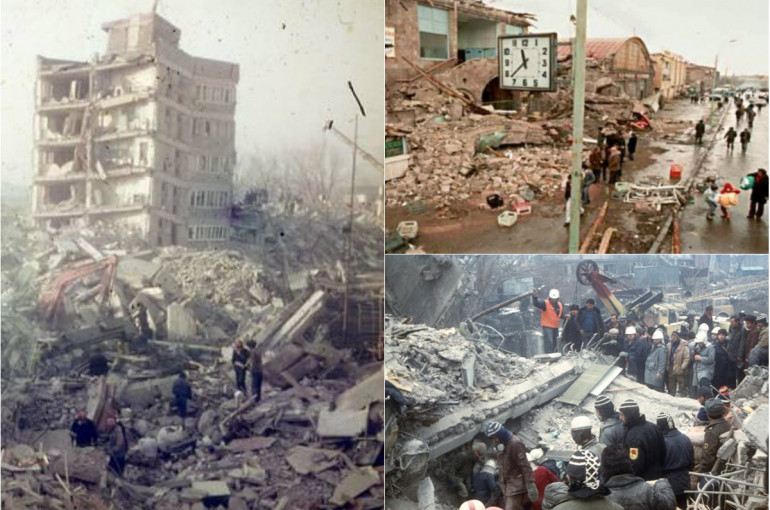 Сегодня 31-ая годовщина Спитакского землетрясения
