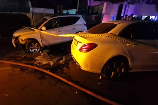 Երևանում բախվել են «Opel»-ը, «Mercedes-Benz»-ը և կայանած «Nissan»-ը․  կան տուժածներ 