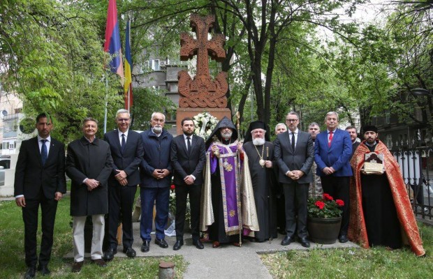 Ոգեկոչման արարողություն Բուխարեստում՝ նվիրված Հայոց ցեղասպանության 110-րդ տարելիցին