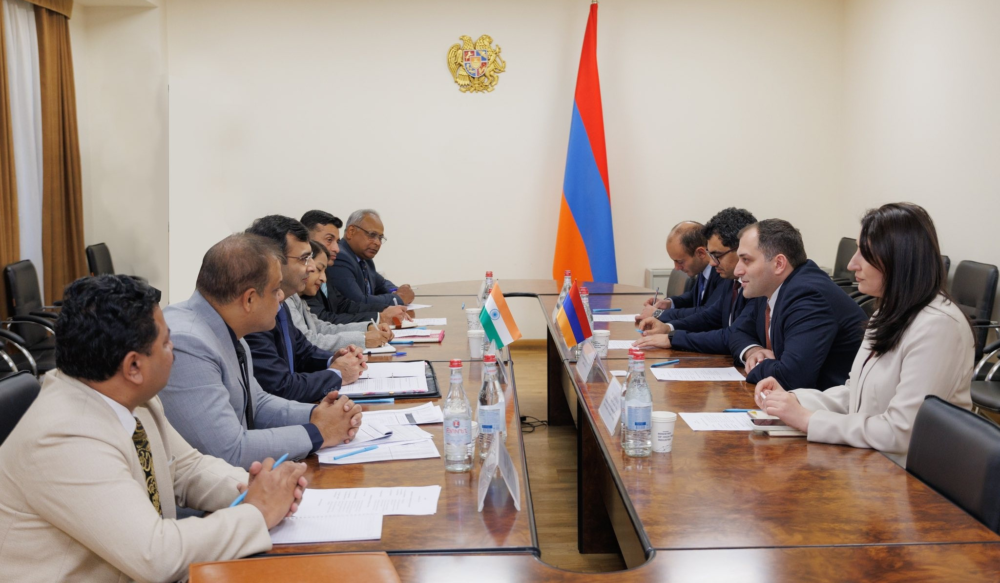 Հնդկաստանի ՊՆ պաշտոնյայի հետ քննարկվել են պաշտպանական արդյունաբերության ոլորտում համագործակցության հնարավորությունները