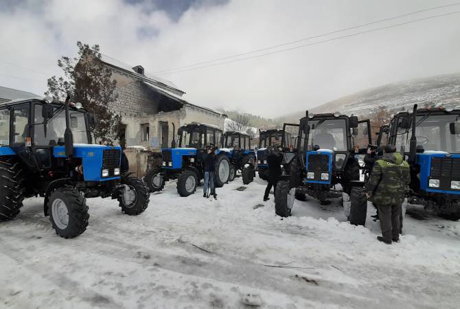 «Հայանտառ» ՊՈԱԿ-ը համալրվել է տրակտորներով