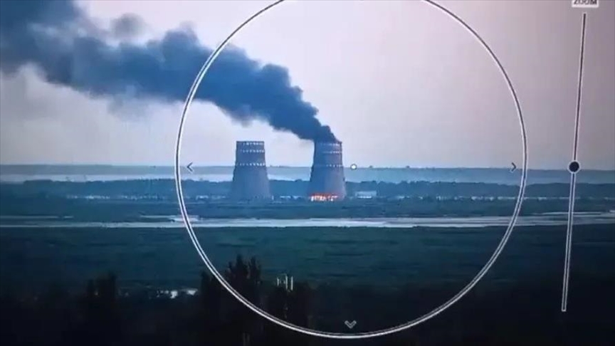 В России заявили, что на Запорожской АЭС произошло возгорание из-за обстрела ВСУ Энергодара