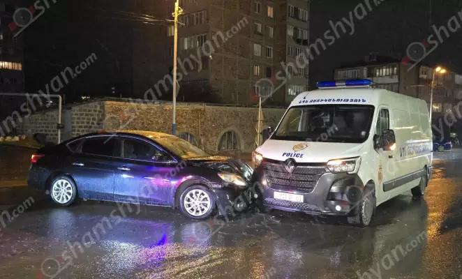 Ջրվեժում բախվել են ՀՀ ՆԳՆ ոստիկանության ուղեկցող գնդին պատկանող «Газель»-ն ու «Nissan»-ը