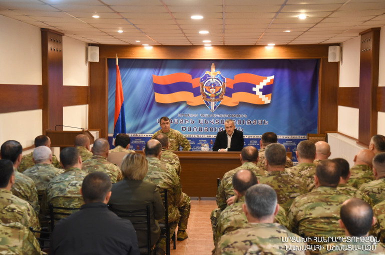Արցախի նախագահն այցելել է ազգային անվտանգության ծառայություն