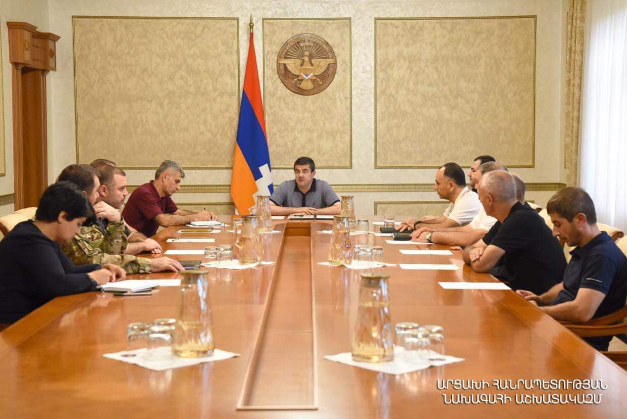 Президент Республики Арцах созвал заседание Совета безопасности