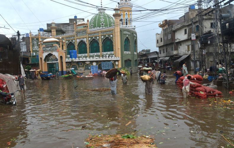 Պակիստանի մեկ երրորդը ջրհեղեղի պատճառով հայտնվել է ջրի տակ