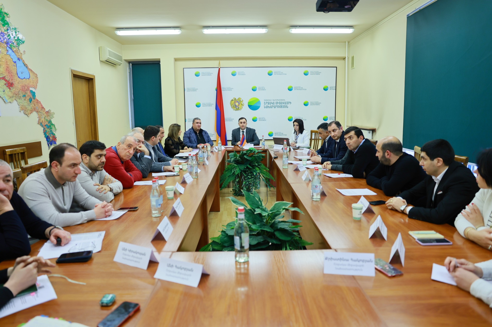 Տեղի է ունեցել աշխատանքային քննարկում ուղղված մթնոլորտային օդի աղտոտվածության նվազեցմանը