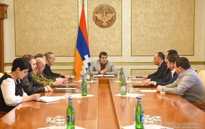 Արայիկ Հարությունյանի գլխավորությամբ տեղի է ունեցել ԱՀ Անվտանգության խորհրդի նիստ