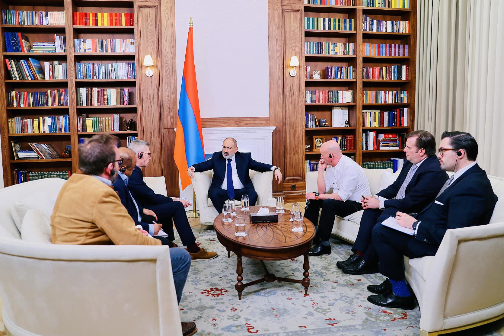 Վարչապետ Նիկոլ Փաշինյանը հարցազրույց է տվել բրիտանական մի շարք լրատվամիջոցների