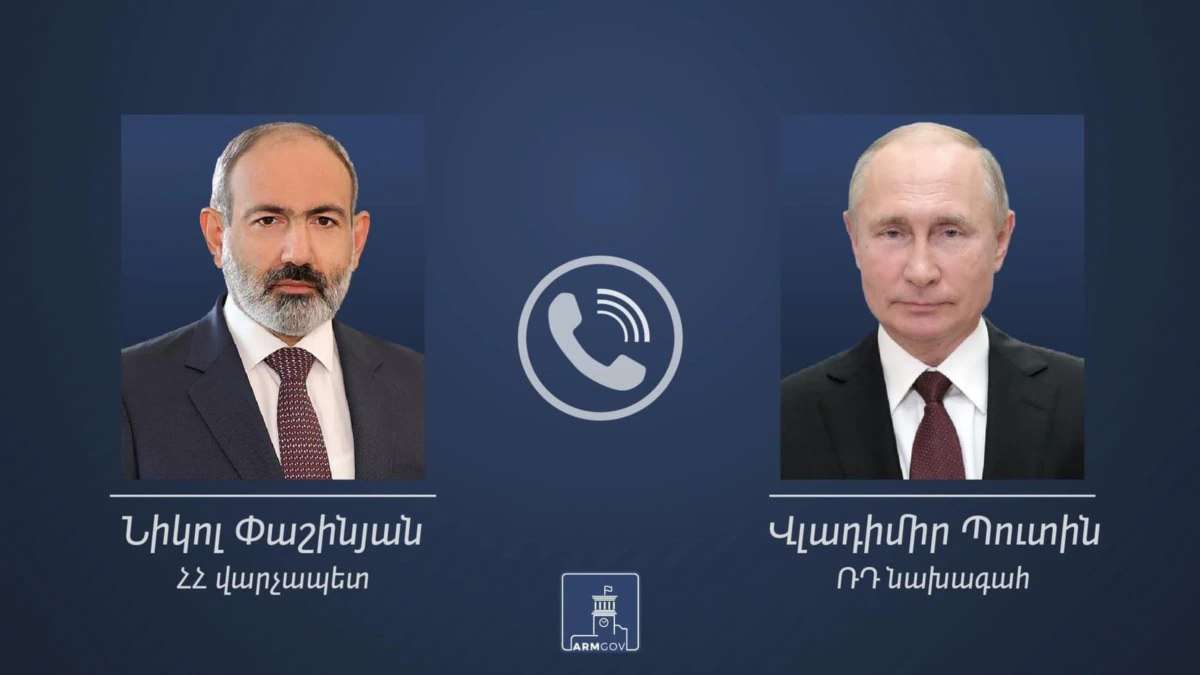 Փաշինյանն ու Պուտինը քննարկել են Լաչինի միջանցքում ստեղծված իրավիճակի հանգուցալուծմանը վերաբերող հարցեր. մանրամասներ