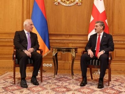Կավելաշվիլին ընդունեց Խաչատուրյանին. Վրաստանը ողջունում է ՀՀ-ի և Ադրբեջանի միջև խաղաղության համաձայնագրի նախաստորագրումը