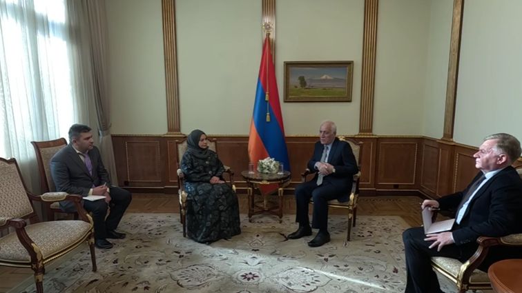 ԱՄԷ ղեկավարությունն իրապես շատ հետաքրքրված է Հայաստանի հետ խորացնելու հարաբերությունները. դեսպանը՝ ՀՀ նախագահին