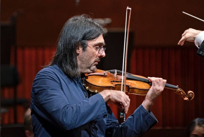 Հանրահայտ ջութակահար Լեոնիդաս Կավակոսն առաջին անգամ մենահամերգով հանդես կգա Երևանում