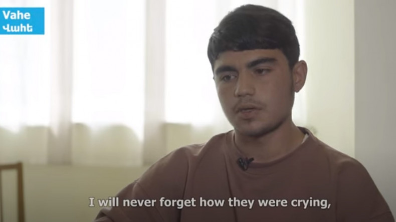 Կյանքում չեմ կարող մոռանալ փոքր եղբայրներիս լացը, վախը. բռնի տեղահանված 14-ամյա Վահե. Տեսանյութ