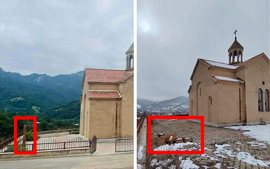 Օկուպացված Արցախում գտնվող Սուրբ Մարիամ Աստվածածին եկեղեցին վանդալիզմի է ենթարկվել
