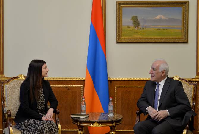 ՀՀ նախագահն ընդունել է Սերբիայի դեսպան Տատյանա Պանայոտովիչ Ցվետկովիչին