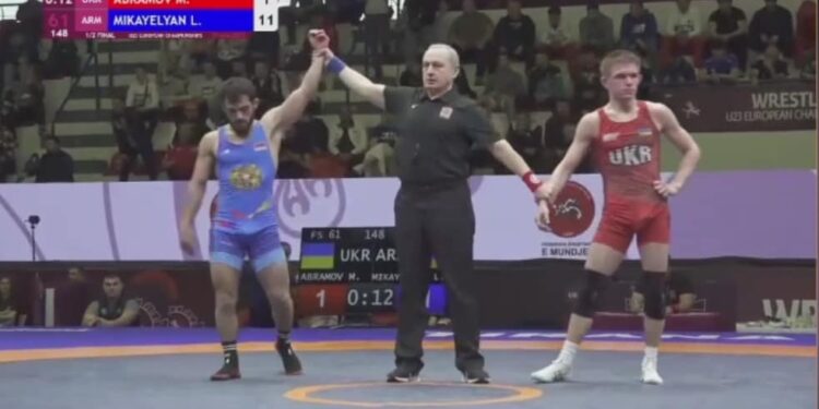 Ըմբշամարտի Մ23 ԵԱ. Լևիկ Միքայելյանն ու Կնյազ Իբոյանը եզրափակչում են