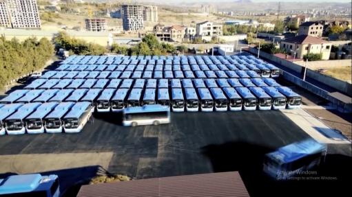 Երևանի հանրային տրանսպորտը շարունակում է համալրվել նոր շարժակազմերով