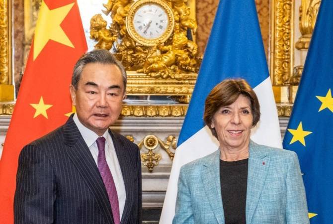 Ֆրանսիայի և Չինաստանի արտգործնախարարները քննարկել են Ուկրաինայում տիրող իրավիճակը և կլիմայական խնդիրները