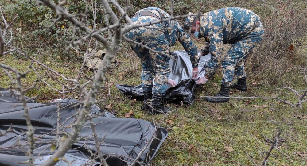 Արցախի փրկարարները Դիզափայտի ճանապարհին հայտնաբերել են ևս 2 հայ զինծառայողի աճյուն