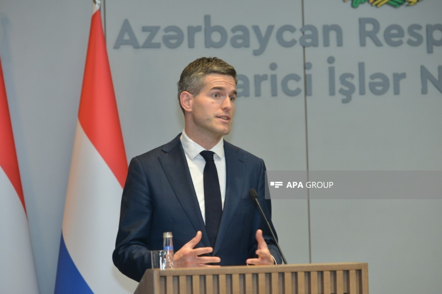 Ադրբեջանի և Հայաստանի միջև կայուն խաղաղության հասնելը տնտեսական հնարավորություններ կբացի. Նիդերլանդների ԱԳ նախարար