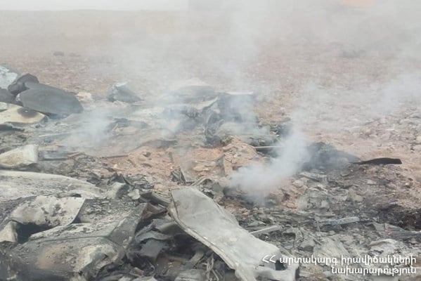 Քաղաքացիական ավիացիան մանրամասներ է հաղորդում Ջրաբեր գյուղի տարածքում կործանված օդանավի մասին 