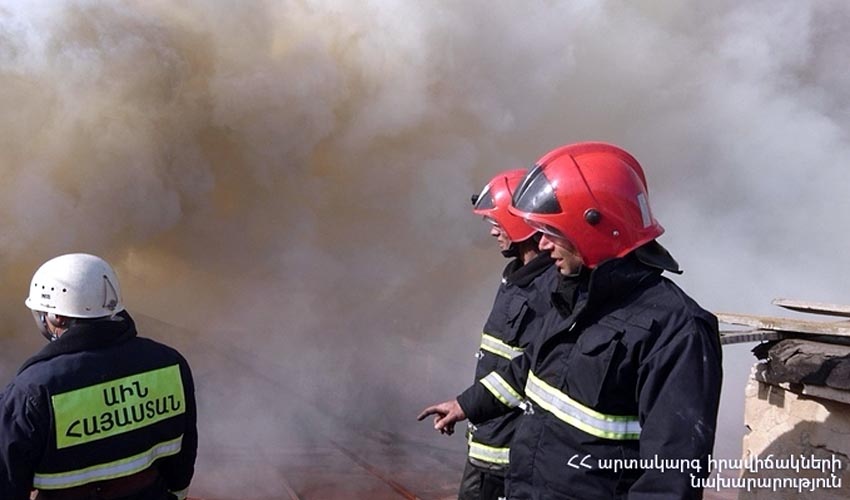 Բերդավան գյուղում այրվել է 35 հա խոտածածկույթ