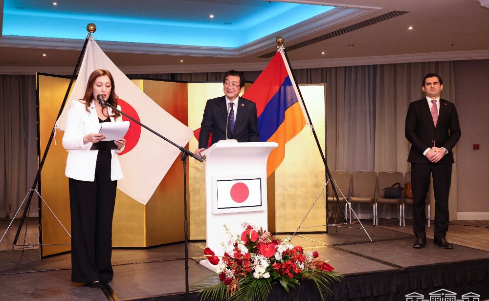 Հակոբ Արշակյանը մասնակցել է Ճապոնիայի կայսեր ծննդյան 65-ամյակին նվիրված ընդունելությանը՝ հանդես գալով ողջույնի խոսքով