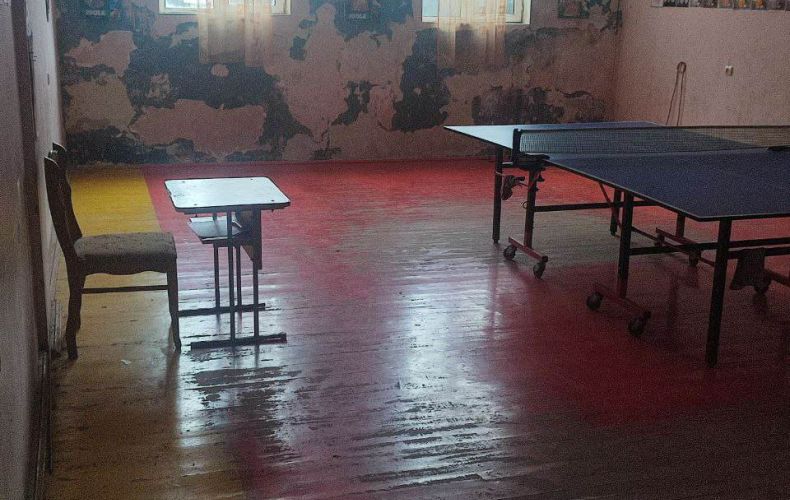 ԼՂՀ ԿՖՄԿ-ի մանկապատանեկան մարզադպրոցի շենքային պայմանները խիստ անմխիթար վիճակում են գտնվում