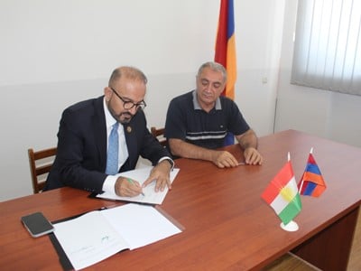 «Իրաքյան Քուրդիստանի հակաականային գործունեության գործակալության» հետ հուշագիր է ստորագրվել