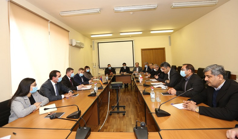 Գնել Սանոսյանը իրանական պատվիրակության անդամների հետ հանդիպմանը կարևորել է տրանսպորտային ոլորտում Իրանի հետ համագործակցությունը