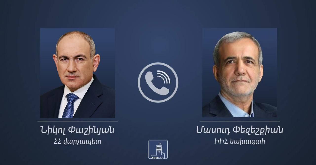 Փաշինյանը Փեզեշքիանի հետ քննարկել է Հայաստան–Իրան երկկողմ հարաբերություններին վերաբերող հարցեր