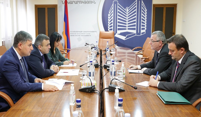 Էկոնոմիկայի նախարարի տեղակալը Սլովենիայի դեսպանի հետ քննարկել է համագործակցության հնարավորությունները