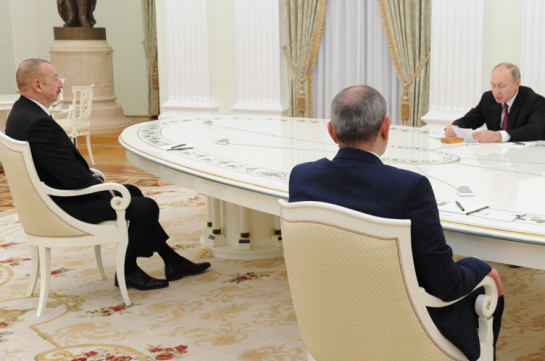 Эрдоган заявил, что предложил РФ, Азербайджану и Армении провести четырехстороннюю встречу по Карабаху
