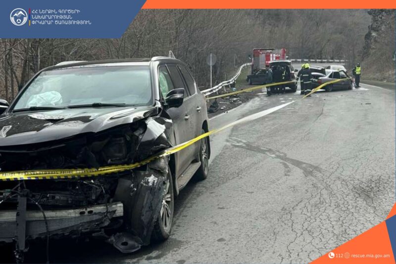 Վթար Դիլիջան-Վանաձոր ավտոճանապարհին. կա 2 տուժած