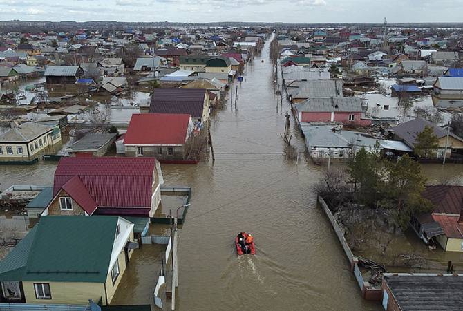 Ռուսաստանում ջրածածկ եղած բնակելի շենքերի թիվը հասել է գրեթե 18 000-ի