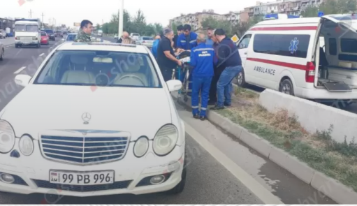 28-ամյա վարորդը Mercedes-ով վրաերթի է ենթարկել հետիոտնին