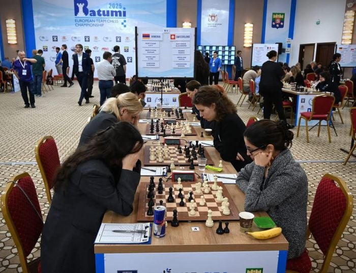 Շախմատի ԵԱ․ Կանանց Հայաստանի թիմը հաղթեց հունգարացիներին