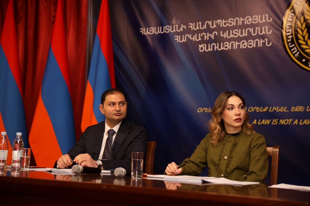 Արդարադատության նախարարին է ներկայացվել ՀԿԱԾ 2025 թվականի գործունեության հաշվետվությունը