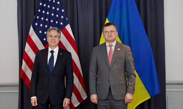 ԱՄՆ պետքարտուղարը և Ուկրաինայի ԱԳ նախարարը քննարկել են անվտանգությանը վերաբերող հարցեր