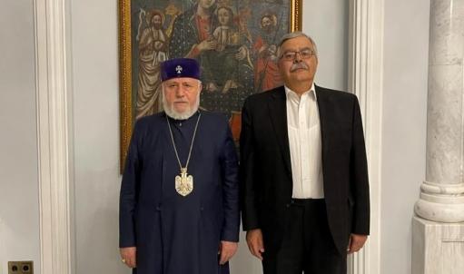 Կաթողիկոսը ՀՅԴ Բյուրոյի ներկայացուցչի հետ քննարկել է Հայաստանի բարոյահոգեբանական վիճակը