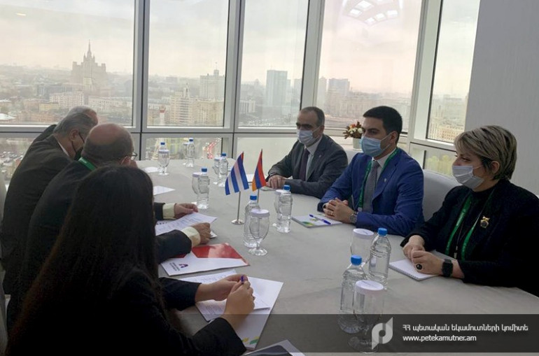 ՀՀ ՊԵԿ նախագահը հանդիպել է Կուբայի մաքսային ծառայության գլխավոր տնօրենի հետ. քննարկվել են մաքսային համագործակցության զարգացման հարցեր